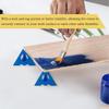 40pcs Mini Paint Stands Tool Triangle Paint Pads Feet for Woodworking Carpenter Woodworking Accessories
