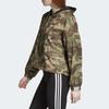 Adidas Originals Casual Camouflage Hooded Jacket Women Jackets Beige ED5816