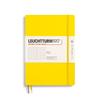 Leuchtturm B5 Dot Soft Officially Imported Notebook, Grid, Cover, Lemon, 355289,
