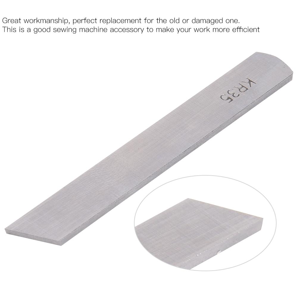 10 Buc. Mașină de Cusut Lamă Inferioară Cuțit Oțel Kituri de Înlocuire Potrivite pentru SiRUBA 737 747 757