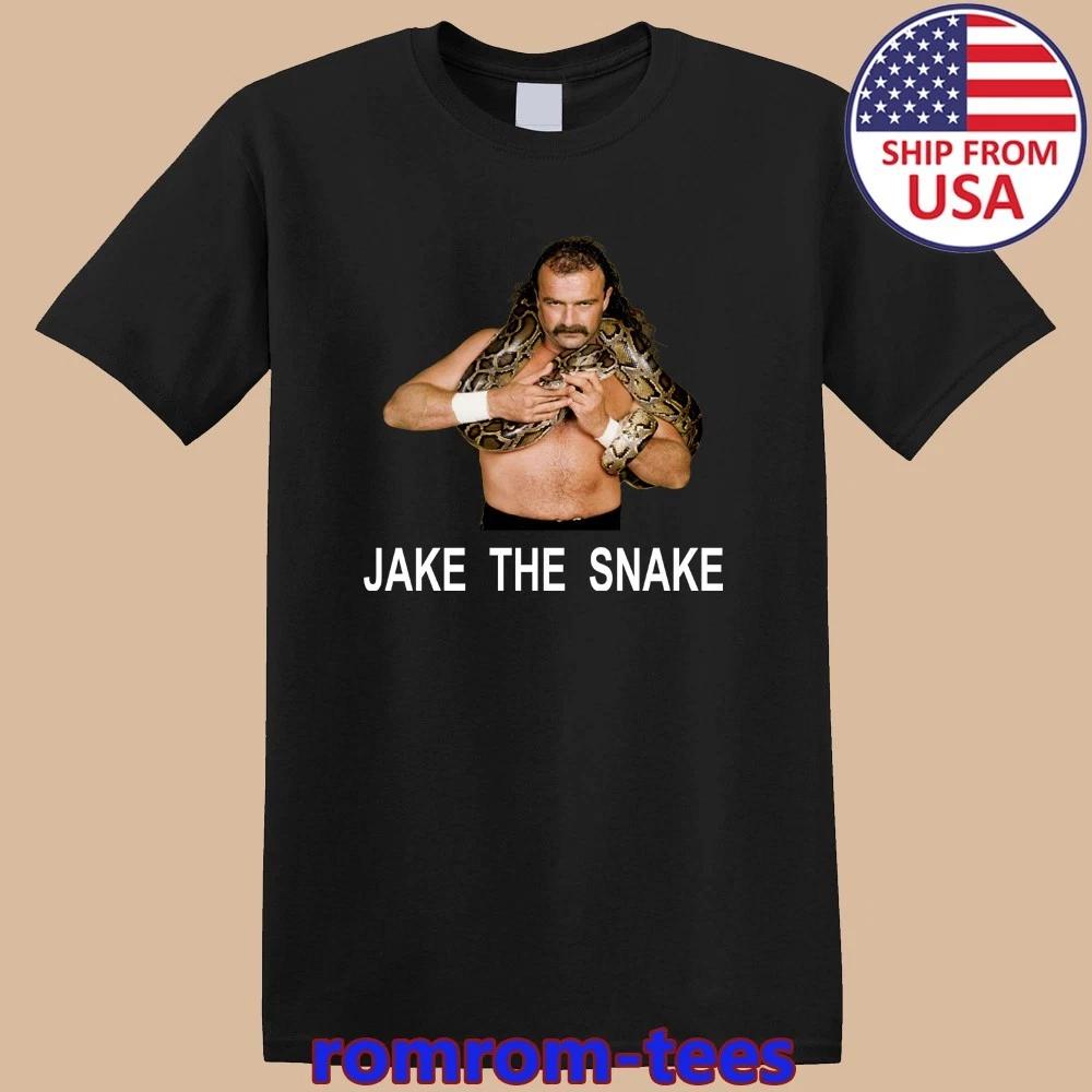 Jake The Snake Men s Black Size S-5XL L