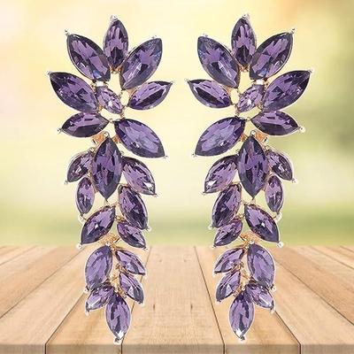 Fashion Jewellery Earrings Drop and Dangler Ear Rings Crystal Earrings for Girls and Women