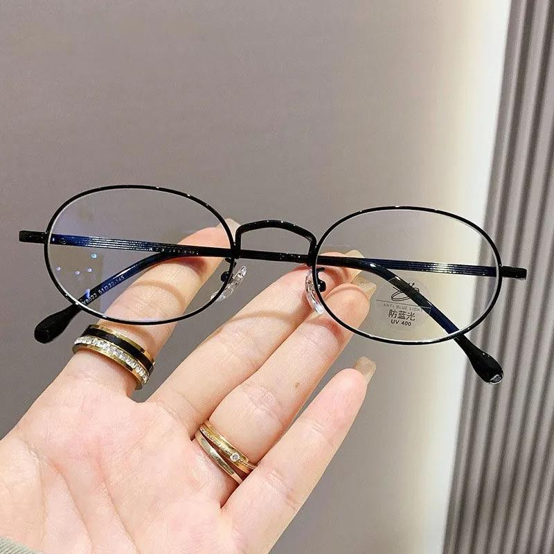 Luxury Myopia Glasses Vintage Anti Blue Light Eyewear for Women Men Prescription 0 to -6 0 Diopter Classic Frame