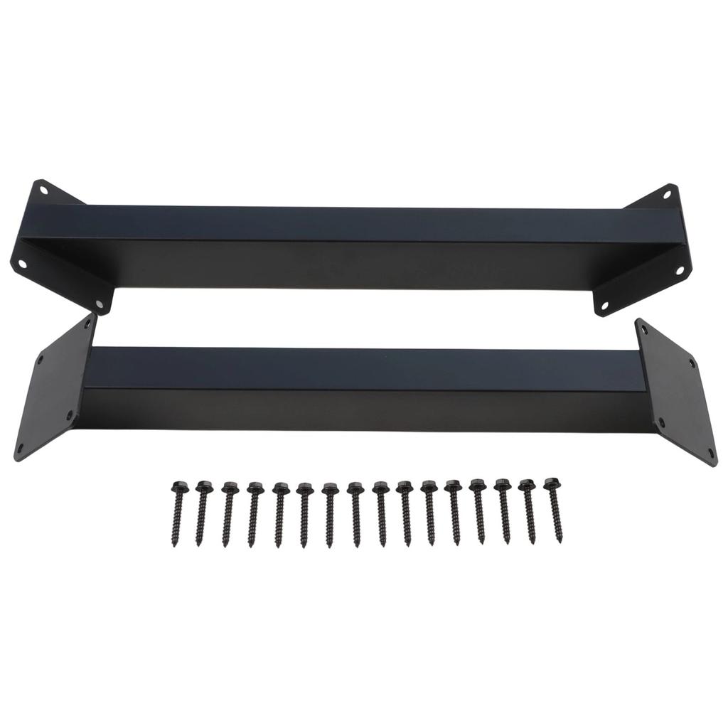 Som visat 45-graders vinkelbeslag Komplett paket med skruvar inkluderade Vinkelstöd DIY-fäste Kit Enkel installationsdesign