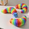 1PC Fidget Slug Toy Sensory Caterpillar Fidget Toy for Kids Adults Autism Sensory Toys Fidgets Stocking Stuffers Birthday Gift