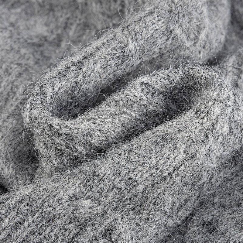 Women's V-Neck Cable Knit Pullover Sweater