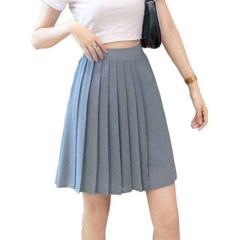 Women's Plus Size Summer Chiffon Culottes: Wide-Leg, Slimming, Anti-Exposure Shorts