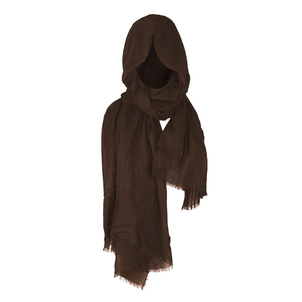 

Medieval Knight Cape Festival Props Accessories Dress-Up Vintage Hooded Scarf Men коричневий