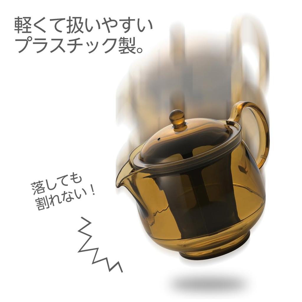 Akebono Unbreakable Coffee Hands LL Teapot, Behind, TW-3773