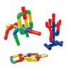 Kunststoffrohr-Einsteckblöcke für Kinder von 3–6 Jahren, Puzzle-Montagespielzeug