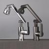 TLXT Lucky Cat Robotic Arm Basin Faucet CN plug (adapter included)