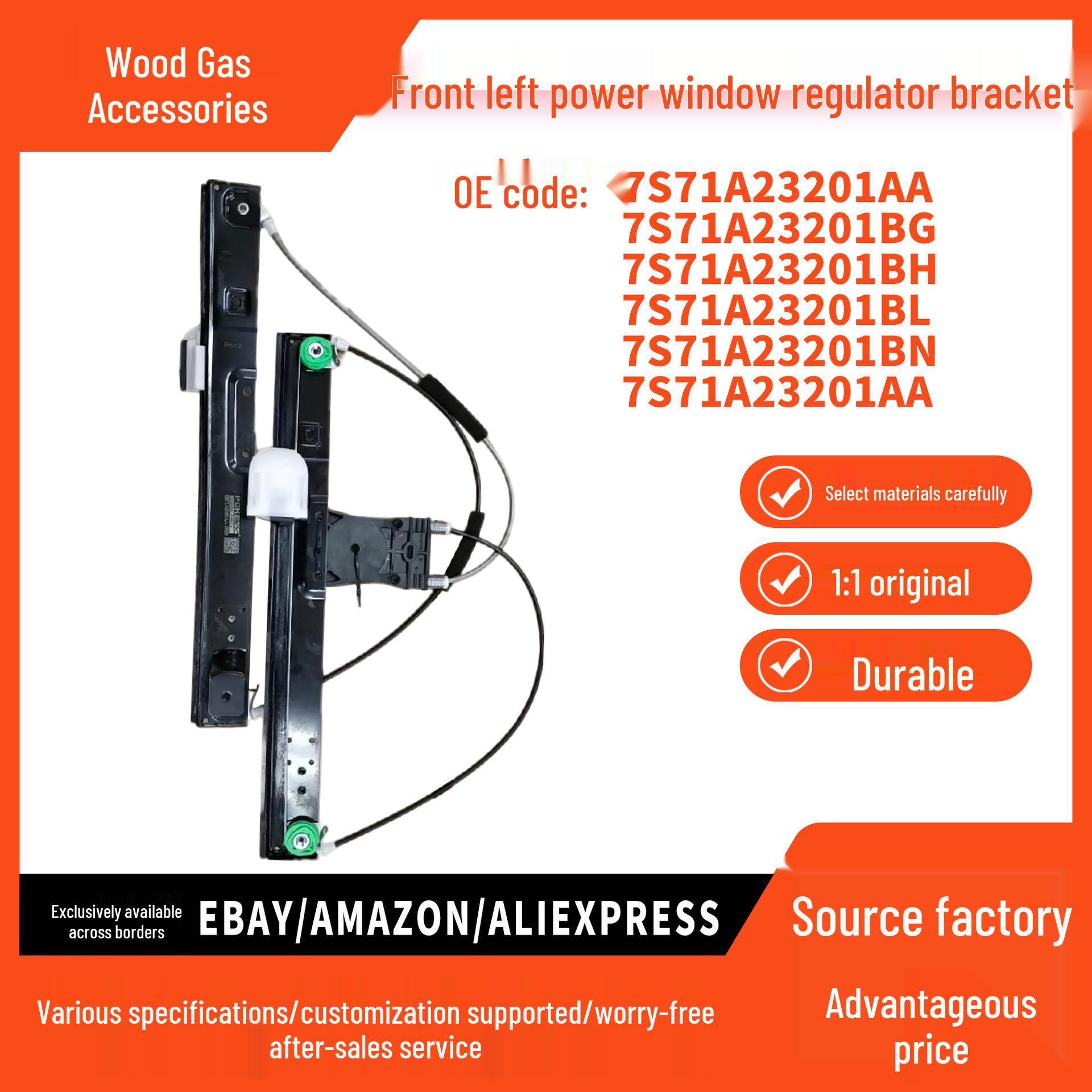 

7s71a23201aa: Front Left Window Regulator Bracket for 2007-2015 Ford Mondeo pokess
