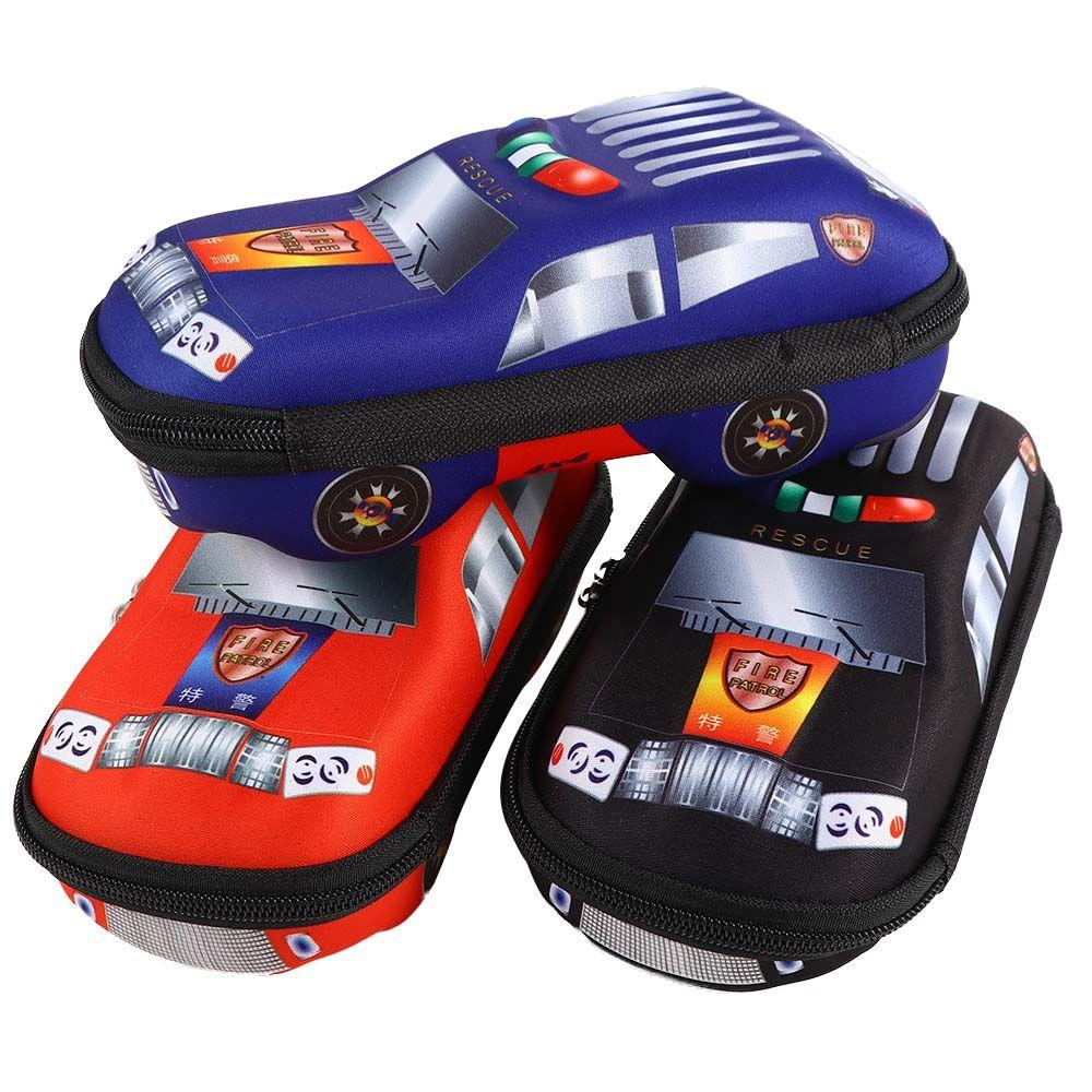 School Plastic Pen Holder Boy Racing Car Stationery Stationery Pouch Car Pencil Cases School Pencil Box 3D Pencil Bag