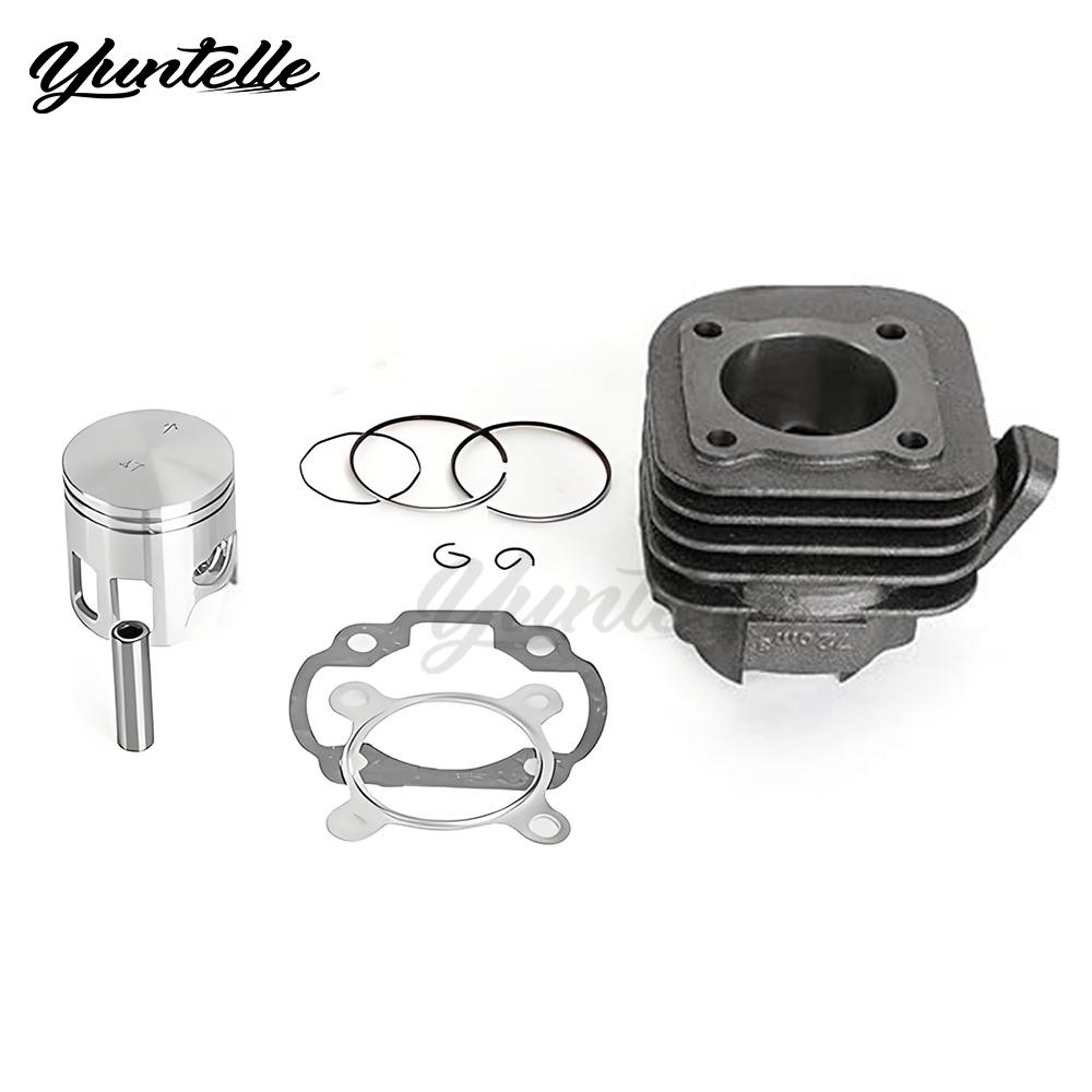 47mm 70cc Cylinder Block Kit For YAMAHA JOG50 JOG 50 1E40QMB Two-stroke ATV Motorcycle Accessories Engine Piston Ring Gasket Set