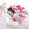 My Melody, Characters Automatic Opening and Closing Parasol Compact Travel Umbrella with 8 Ribs for Women and Men Ideal Birthday/Christmas G