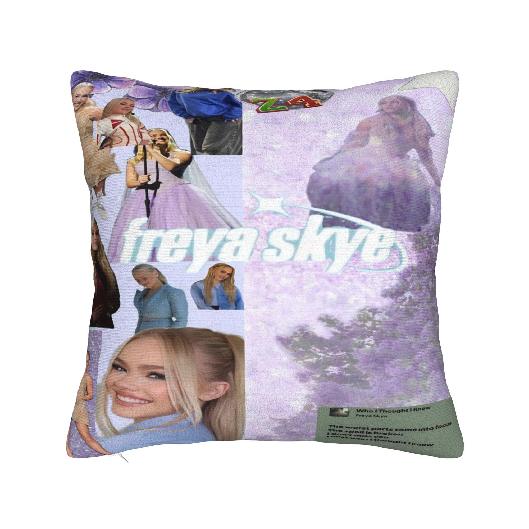 

Freya Skye Singer Tour 2026 Printed Pillowcase Cushion Cover Pillow Covers Warm Sofa Decor Square Multi Size 12x12in 30X30cm