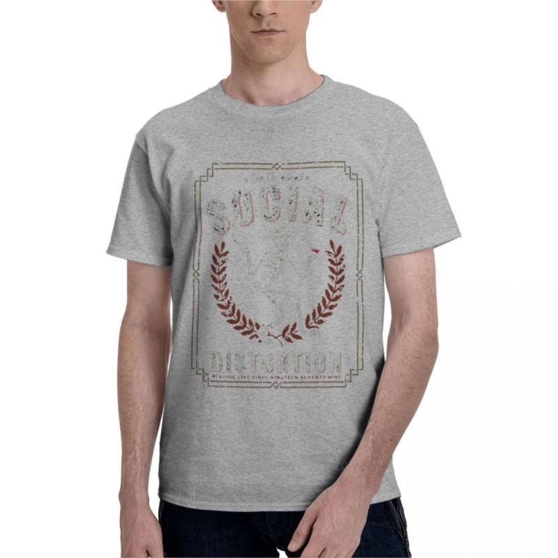 

Cotton man tshirts SOCIAL DISTORTIONClassic TShirt mens t shirts pack plus size t shirts brand tshirt male tops S