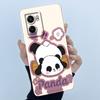 Hülle Für Realme Narzo 50 5G V23 5G Q5i Niedlicher Panda Süße Katzen Silikon Weiche Rückseite RMX3572 RMX3571 Stoßfänger Schutzhülle