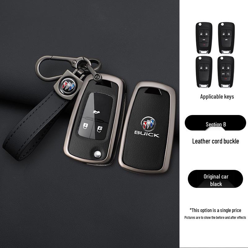 High-End Men's Folding Key Case for Buick: Excelle, Regal, Encore, LaCrosse, Verano