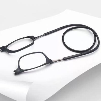 Portable Magnetic Reading Glasses That Can Be Hung Around the Neck with Adjustable Lanyard for Men and Women Anti-blue Quality