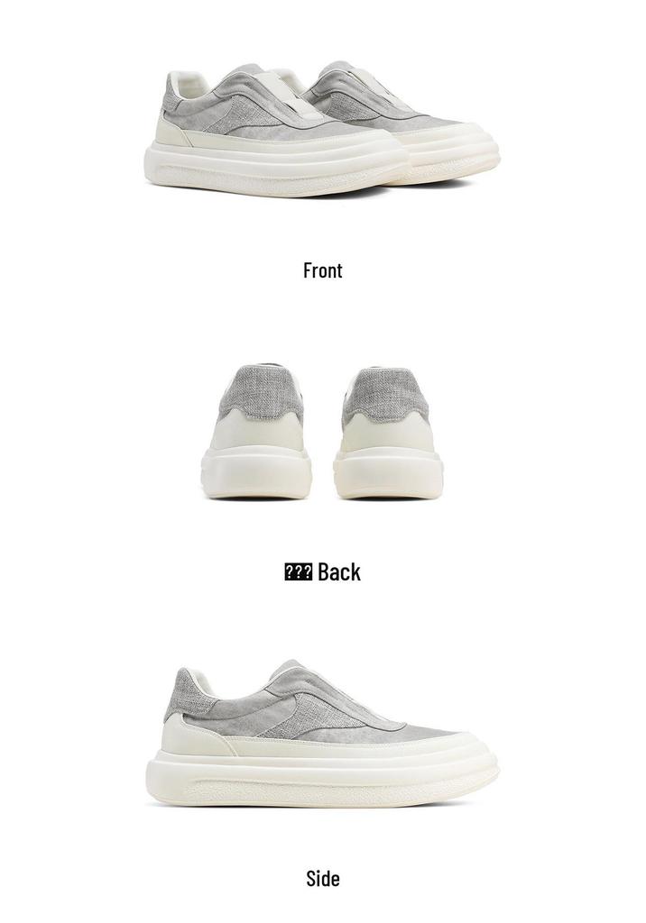 Desai Men's Breathable Slip-On Casual Summer Shoes - No-Tie, Comfortable, Fashionable