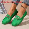 Pu Loafer Shoes For Women Casual Flat Slip On Comfort Spring Summer