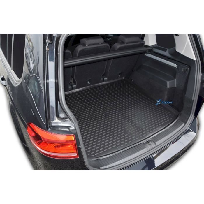 J&amp;J AUTOMOTIVE | Tapis De Coffre Caoutchouc Premium Pour Volkswagen Touran 2 depuis 2015