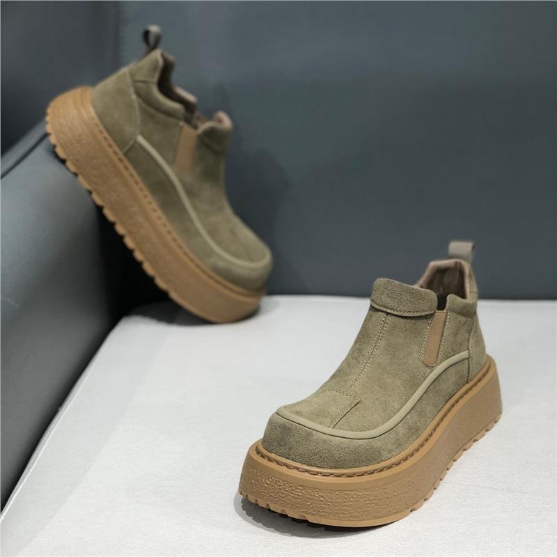 

Winter platform derby shoes casual warm round head warm comfortable casual ok 38