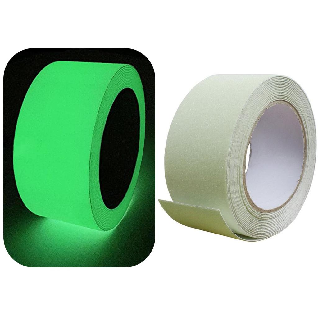 High Brightness Luminous Tape, Fluorescent Tape, Emergency Preparedness, Kitchen Hallway, Stairs, Outdoor, Walls, Exit