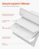 VEVOR Disposable Underpads, 30" X 36" Incontinence Bed Pads, Super Absorbent Chux Pads with 5-Layer Protection for Bed Sofa and Mattress