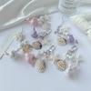 Y2K Cute Whale Shell Starfish Lanyard Phone Charms Ins Style Beaded Keychain Mobile Phone Camera Charms For Girl Gifts