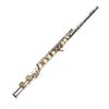 Closed Hole C Flute 16 Keys G Key Offset Design Cupronickel Flute Instrument with Cleaning Cloth Carrying Case