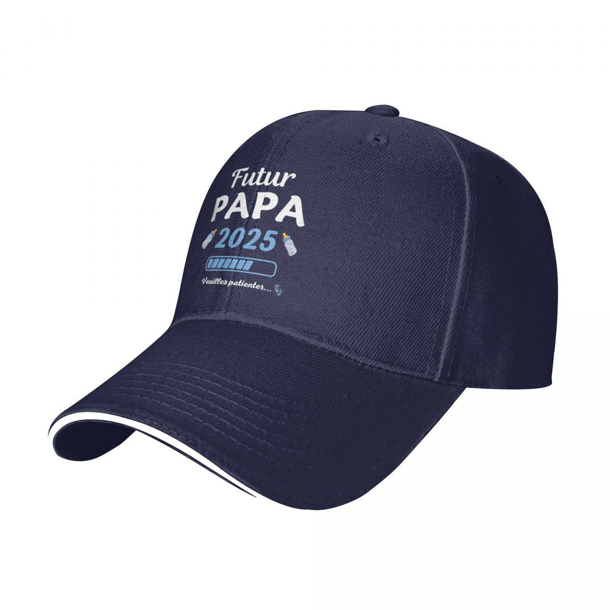 Future Dad 2025 Lightweight Ball Cap Womens Cap Mens Baseball Cap One Size