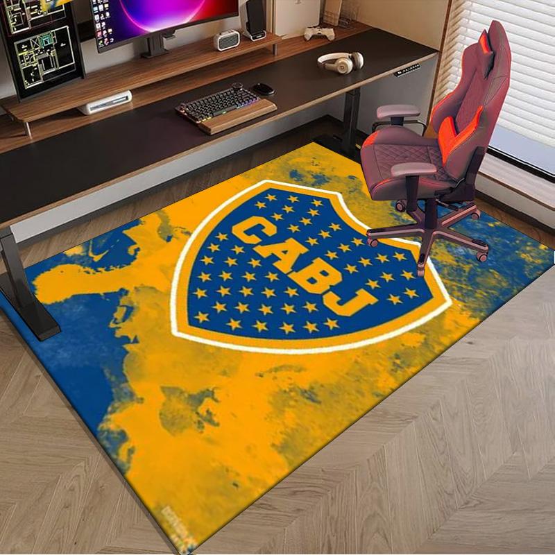 Boca Juniors Crest  Area Rug for Office, Chair Rug, Decorative Carpet Livingroom Mat, Large Size Fan Gifts Christmas Gifts
