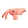 Floppy Lobster Dog Toys Plush Jumping Lobster Interactive Toy, B