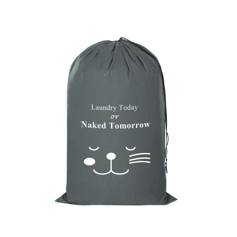 

Нейлоновая сумка для белья в форме улыбки, дорожная сумка для хранения, которую можно стирать в машине, органайзер для грязной одежды, сумка на шнурке для стирки