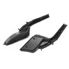2Pcs Front Windshield Wiper Side Cowl Extension Cover Trim For 2020 2021 2022 Toyota RAV4