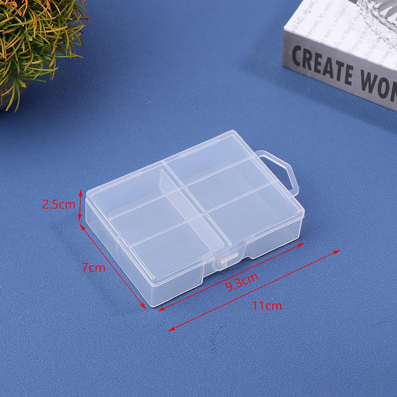 

Пластиковый прозрачный контейнер-держатель для хранения батареек, органайзер-бокс для максимум 24 батареек AA AAA A2