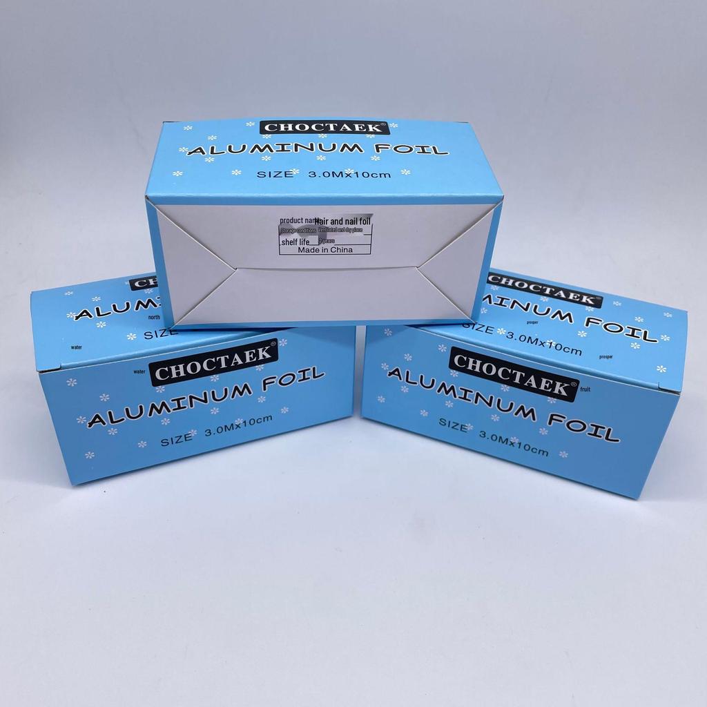 Thickened Tin Foil for Nail Art, Hair Salon, Perms, Nail Removal, Highlights, Hair Dyeing, Barber Tools