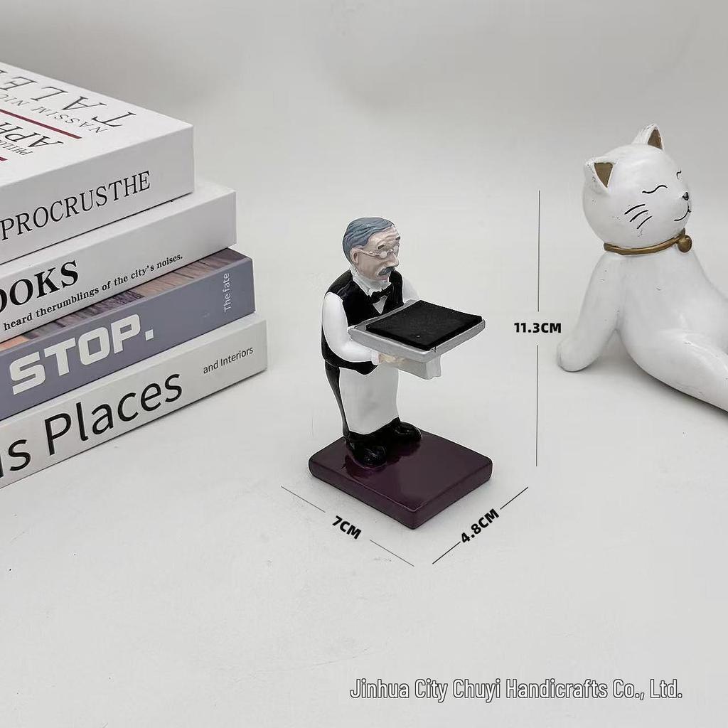 Astronaut Resin Display Stand - iWatch Holder and Tray Ornament
