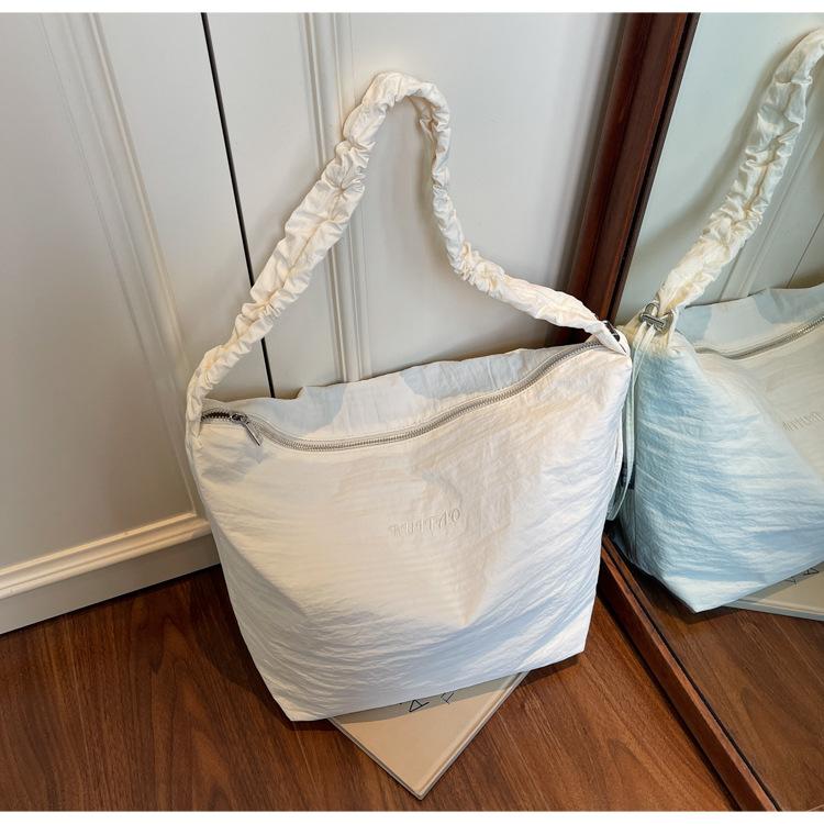 Canvas tote large-capacity bag women's 2025 spring and summer new shoulder bag fashion casual messenger bag