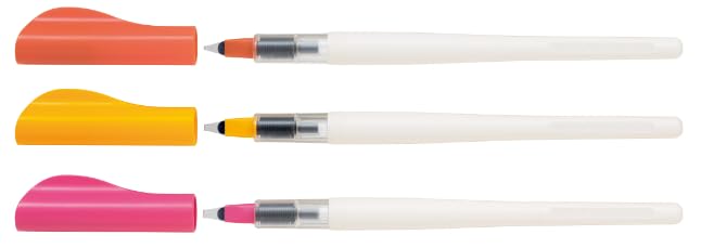 parallel Water-based pens, 1.5/2.4/3.0mm, P-FPN-120R-15/24/30, 3-pack