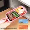 Japanese Style Disposable Plastic Lunch Boxes with Lids