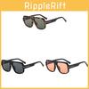 Fashion Men Square Sunglasses With Uv400 Protection For Outdoor Travel And Parties