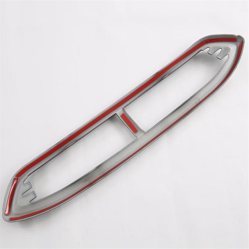 A87Q-For MG HS -2024 ABS Carbon Fiber Car Center Console AC Air Outlet Vent Frame Cover Trim Interior Accessories LHD