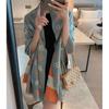 Autumn and Winter Women's Scarf  Women's Imitation Cashmere Shawl Dual Use Outer Wear  Blanket  Blanket  Air Conditioned Room To Keep Warm