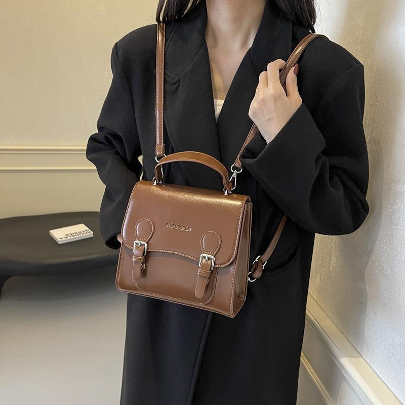 Autumn and Winter Retro Women's Backpack New Fashion Backpack Simple Casual Small Bag Women