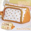 Portable Large Capacity Pencil Case Detachable Cosmetic Storage Bag  Bag Back To School
