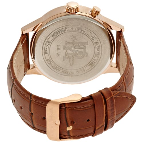 Maurice Renoma Watch MR-1425 ROSEGOLD Officially Imported Brown