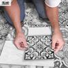 Italian Hand-Painted Tile Sticker Floor Decoration Kitchen Wall Sticker Self-Adhesive Waterproof Thickened Matte Floor Sticker
